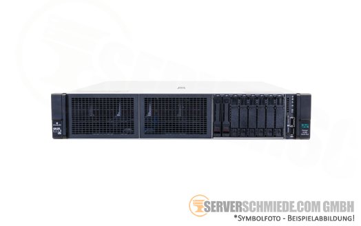 HP ProLiant DL385 Gen10 Plus V2 2U Server 8x 2,5" SFF x4 NVMe SAS SATA 2x AMD EPYC Gen2 Gen3 DDR4 ECC Raid 2x PSU