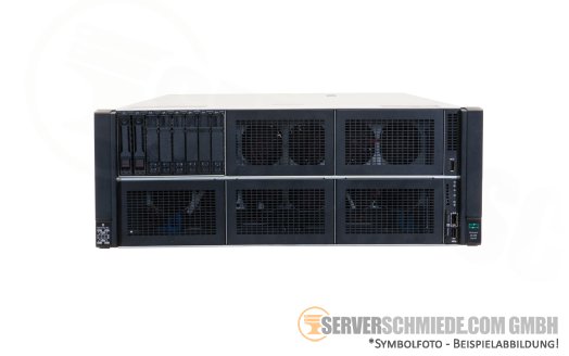 HP ProLiant DL580 Gen10 19" 4U 8x 2,5" SFF Tri-Mode SAS SATA NVMe 4x Intel XEON Scalable LGA3647 48x DDR4 ECC Raid 2x PSU -CTO-