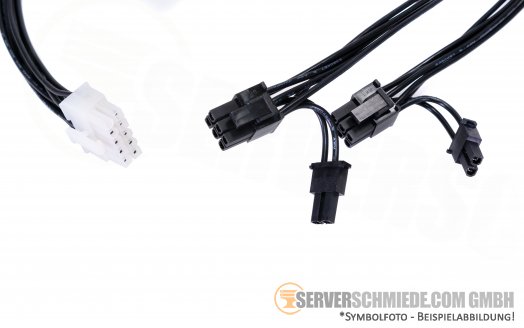 HP Z4 Z6 Z8 G4 Workstation L15907-001 GPU Power cable Kabel 60cm 1x 10-pin to 2x 6-pin + 2x 2-pin
