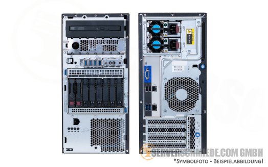 HP ProLiant ML30 Gen9 G9 Tower Server 8x 2,5" SFF 1x XEON E3-1200 v5 v6 Windows Server 2022