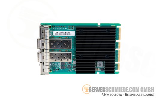 HP QL41232 2x 10/25GbE SFP28 PCIe x16 3.0 OCP3 Ethernet Network Controller P10118-B21 Gen10 Plus RoCE RDMA
