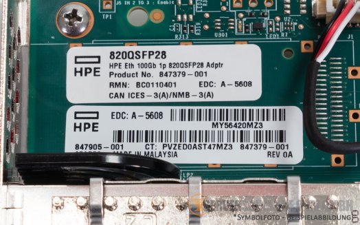 HP Qlogic 820QSFP28 1x 100GbE QSFP28 LAN Network Controller PCIe x16 847381-B21