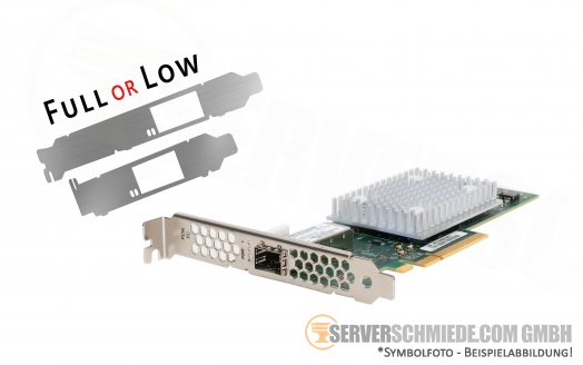 HP Qlogic QLE2690-HP StoreFabric SN1100Q 16Gb FC PCIe x8 Fibre Channel Controller HBA P9D93-63001
