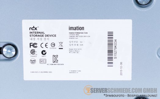 Tandberg Desktop RDX QuikStor Backup System Laufwerk USB 3.0 Datensicherung Ransomware