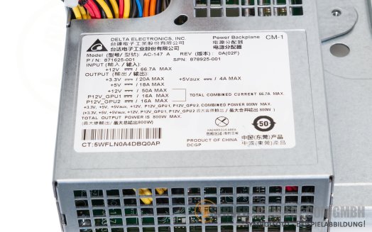 HP Redundant PSU cage with power backplane 867875-B21 ML110 Gen10