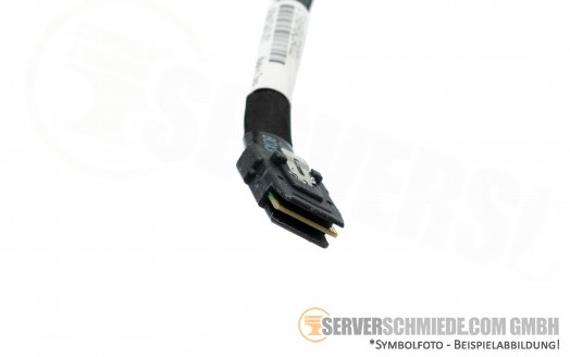 HP SAS Kabel 40cm  1x SFF-8087 gerade 1x SFF-8087 winkel 876498-001