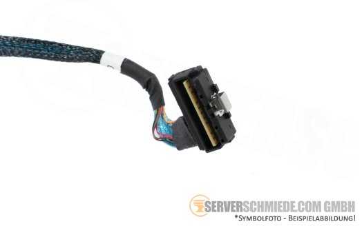 HP SAS Kabel cable 1x SFF-8087 gerade to 1x SFF-8654 winkel DL360 Gen11 P43728-001