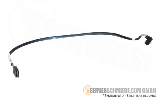 HP SAS Kabel cable 1x SFF-8087 gerade to 1x SFF-8654 winkel DL360 Gen11 P43728-001