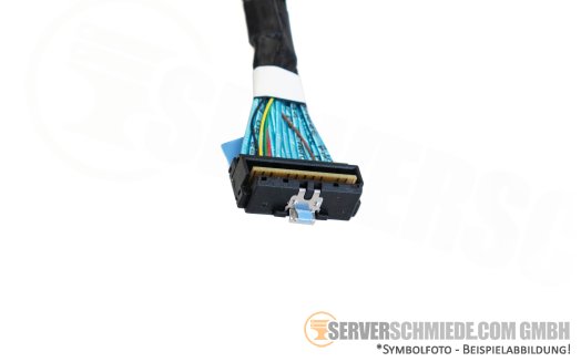 HP 59cm SAS Kabel cable NS204i-u 1x SFF-8654 8i winkel to 1x SFF-8654 4i gerade + 1x SFF-8087 gerade DL380 Gen11 LFF P51578-001