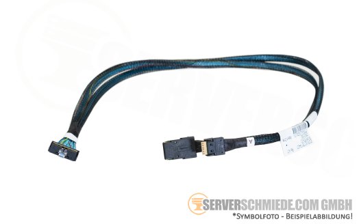 HP 59cm SAS Kabel cable NS204i-u 1x SFF-8654 8i winkel to 1x SFF-8654 4i gerade + 1x SFF-8087 gerade DL380 Gen11 LFF P51578-001