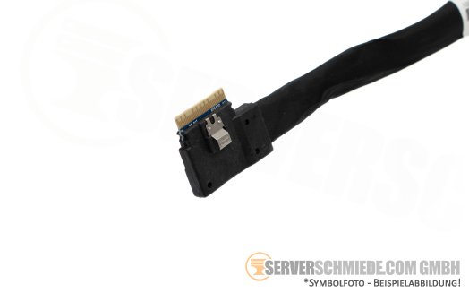 HP SATA Kabel Cable 1x SFF-8654 to 1x SFF-8654 S100i onboard XL230k Gen10 Blade 866650-001