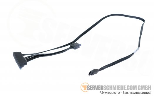 HP SATA Splitter Cable 60cm 1x SAS -- 1x SATA 7pin 10cm 1x SAS -- 1x SATA  Power 15pin 587747-002