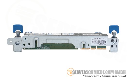 HP Secondary Riser 1x x16 PCIe 4.0 FP full profile GPU incl. cage DL360 Gen10 Plus P31223-001