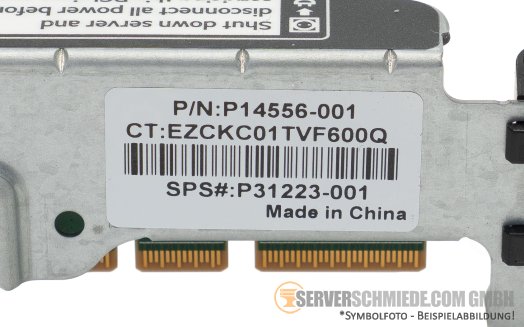 HP Secondary Riser 1x x16 PCIe 4.0 FP full profile GPU incl. cage DL360 Gen10 Plus P31223-001