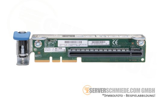 HP Secondary Riser 1x x16 PCIe 4.0 LP low profile incl. cage DL325 Gen10 Plus P20156-001