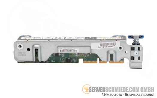 HP Secondary Riser 1x x16 PCIe 4.0 LP low profile incl. cage DL325 Gen10 Plus P20156-001