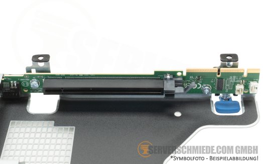 HP Secondary Riser 1x x16 PCIe 5.0 LP low profile incl. cage DL365 Gen11 P55029-B21 +NEW+