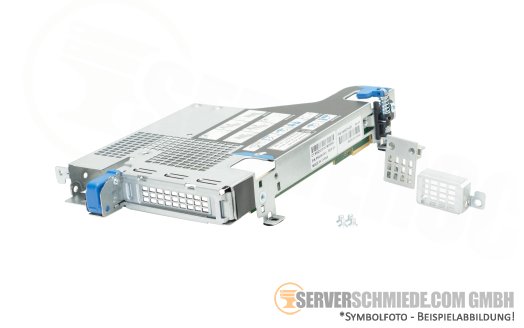 HP Secondary Riser 1x x16 PCIe 5.0 LP low profile incl. cage DL365 Gen11 P55029-B21 +NEW+