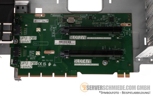 HP Secondary Riser 2x x16 PCIe 5.0 incl. cage ML350 Gen11 P47238-B21