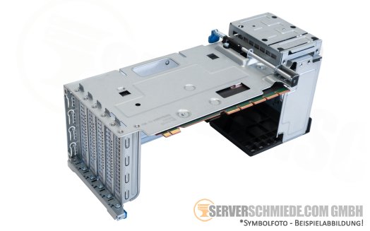 HP Secondary Riser 4x x8 PCIe 5.0 incl. cage ML350 Gen11 P48407-B21