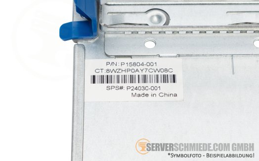 HP Secondary Tertiary Riser 3x x16 PCIe 4.0 incl. cage DL380 DL385 Gen10 Plus V2 P15804-001