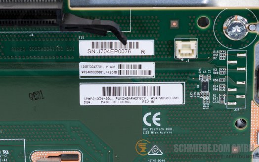 HP Secondary Tertiary Riser 3x x16 PCIe 4.0 incl. cage DL380 DL385 Gen10 Plus V2 P15804-001