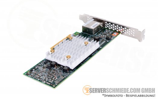 HP Smart Array E208e-p SR Gen10 PCIe x8 2x SFF-8644 extern 12G SAS Raid Controller for HDD SSD Raid: 0, 1, 10, 5 804398-B21