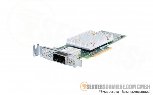 HP Smart Array E208e-p SR Gen10 PCIe x8 2x SFF-8644 extern 12G SAS Raid Controller for HDD SSD Raid: 0, 1, 10, 5 804398-B21