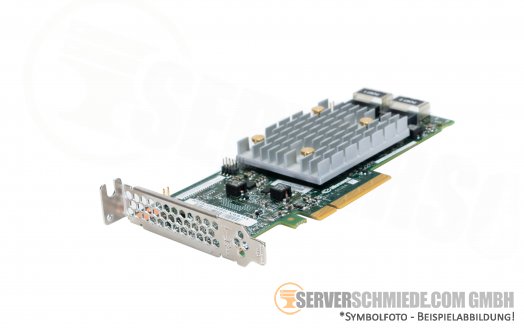 HP Smart Array E208i-p SR Gen10 8-Port PCIe x8 Raid Controller for HDD SSD Raid: 0, 1, 10, 5  HBA mode 804394-B21
