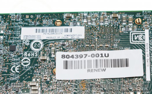 HP Smart Array E208i-p SR Gen10 8-Port PCIe x8 Raid Controller for HDD SSD Raid: 0, 1, 10, 5  HBA mode 804394-B21