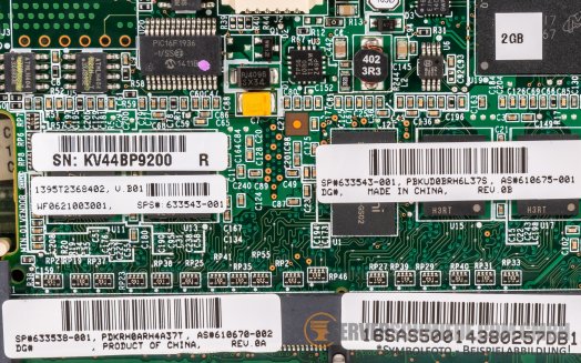 HP Smart Array P420 2GB Cache 8-Port 6Gbps SAS/S-SATA Raid Controller for HDD SSD inclusive FBWC Raid 0,1,5,6,10,50,60