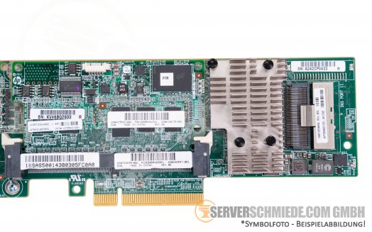 HP Smart Array P430 SAS 6Gb/s SATA RAID Controller 2GB Flash Cache FBWC for HDD and SSD Raid: 0, 1, 10, 5, 50, 6, 60