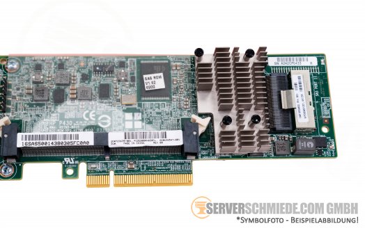 HP Smart Array P430 SAS RAID Controller for HDD SSD Raid: 0, 1, 10, 5, 50, 6, 60 zero cache 729635-001 698547-001