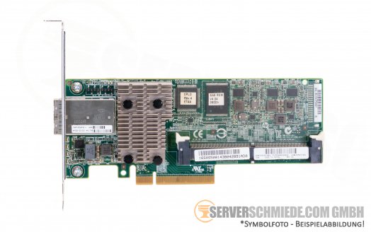 HP Smart Array P431 SAS 12Gb Raid SAS Storage Controller extern for HDD SSD zero cache  1x SFF-8644 698549-001