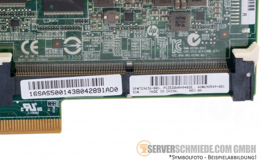 HP Smart Array P431 SAS 12Gb Raid SAS Storage Controller extern for HDD SSD zero cache  1x SFF-8644 698549-001