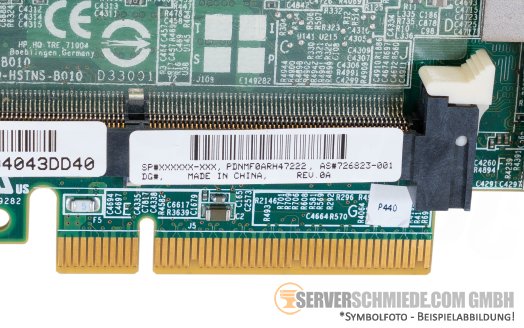 HP Smart Array P440 12G 8-Port SAS Raid PCIe x8 Controller zero Cache 726815-002 for HDD SSD HBA IT-mode
