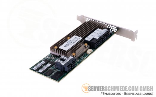 HP MegaRAID P824i-p MR Gen10 4GB Cache 24-Port PCIe x8 Raid Controller with power cable for HDD SSD Raid: 0, 1, 10, 5, 50, 6, 60, HBA mode 870658-B21