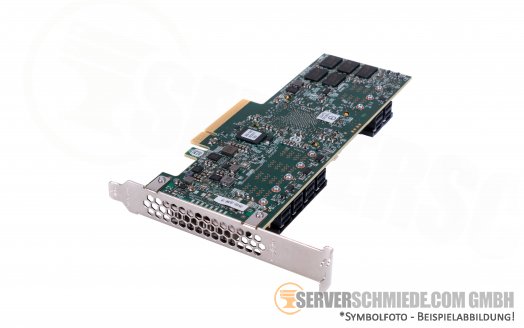 HP MegaRAID P824i-p MR Gen10 4GB Cache 24-Port PCIe x8 Raid Controller with power cable for HDD SSD Raid: 0, 1, 10, 5, 50, 6, 60, HBA mode 870658-B21