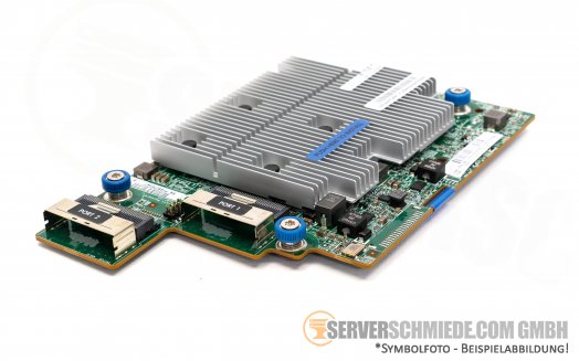 HP P840ar 2GB 16 Port 12G SAS Raid Storage Controller for HDD SSD Raid: 0, 1, 10, 5, 50, 6, 60, HBA mode for Apollo 4200 Gen9 Heatsink flach 813586-001