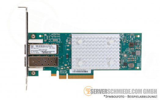 HP SN1610Q Qlogic 2x 32Gb FC QLE2742 PCIe x8 Fibre Channel Controller HBA P9M76A