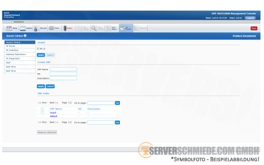 HP SN2410bM 48x 10Gb SFP+ 8x 100Gb QSFP28 Ethernet Network Switch Q6M28A 2x PSU 4x FAN +NEW+