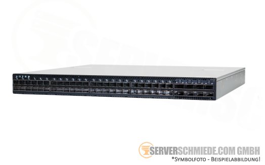HP SN2410bM 48x 10Gb SFP+ 8x 100Gb QSFP28 Ethernet Network Switch Q6M28A 2x PSU 4x FAN +NEW+