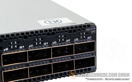 HP SN2410bM 48x 10Gb SFP+ 8x 100Gb QSFP28 Ethernet Network Switch Q6M28A 2x PSU 4x FAN +NEW+