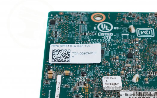 HP SR416i-a 4GB - 24Gb SAS SATA NVMe Tri-Mode Storage Controller DL3xx Gen10 Plus Raid: 0, 1, 5, 6, 10, 50, 60 P12688-B21