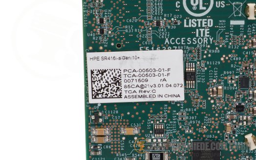 HP SR416i-a 4GB - 24Gb SAS SATA NVMe Tri-Mode Storage Controller DL3xx Gen10 Plus Raid: 0, 1, 5, 6, 10, 50, 60 P12688-B21 +NEW+