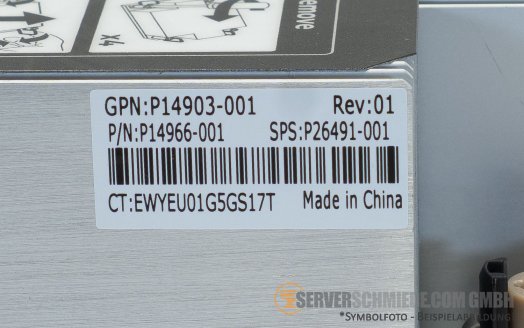 HP Standard Heatsink CPU Kühler 150W TDP DL380 Gen10+ Gen10 Plus P14966-001 P37034-B21