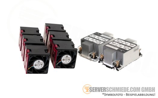 HP Standard Performance Cooling Kit max. 150W TDP Heatsinks Fans DL380 Gen11