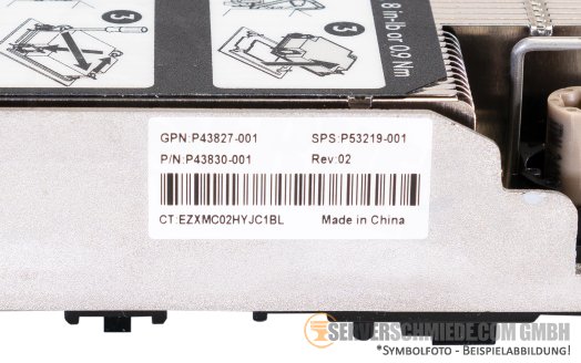 HP Standard Performance Heatsink CPU Kühler 1U max. 185W TDP DL360 Gen11 P43830-001 P48904-B21 +NEW+