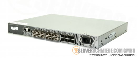 HP StorageWorks 8/24  Brocade 300 24-Port 8Gb FC Fibre Channel SAN Switch AM868A 16 Ports active