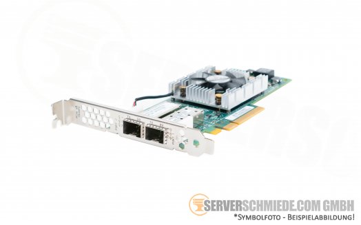 HP StoreFabric SN1000Q QLogic QW972A QLE2662 2x 16Gb FibreChannel FC PCIe x8 Controller HBA w/o SFP+ aktiv
